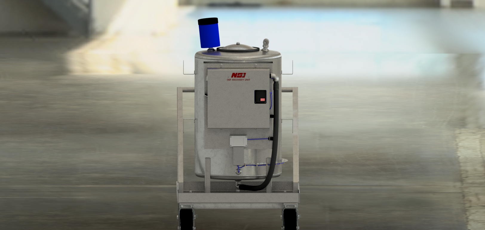 DEF FiltrationNorthside Industries (NSI) Diesel Exhaust Fluid (DEF) Filtration Unit provides end users a simple and effective means of filtering DEF. 